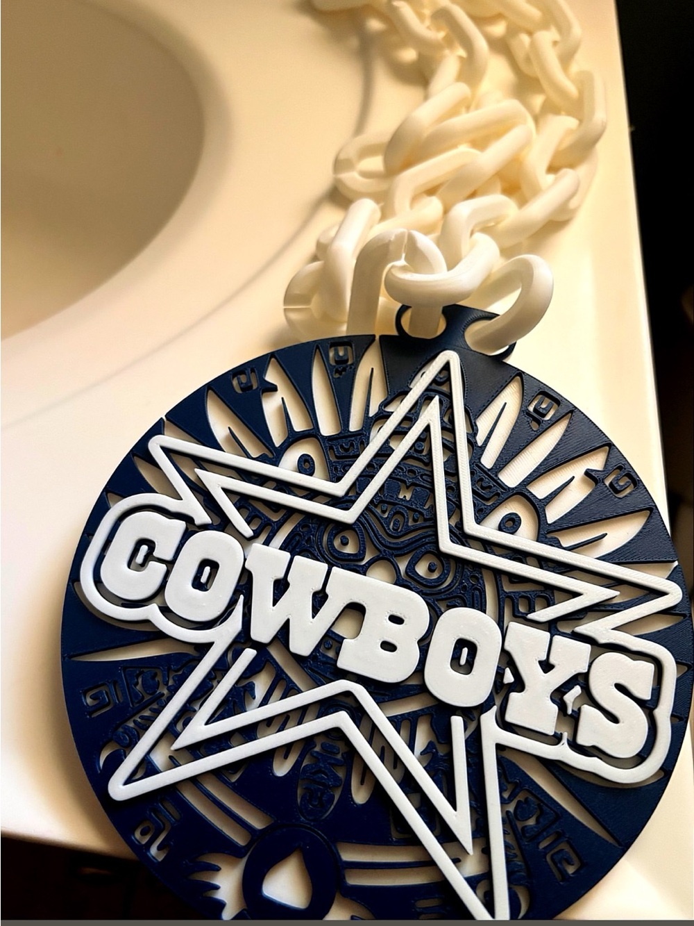 Dallas Cowboys Mayan Fan Chain